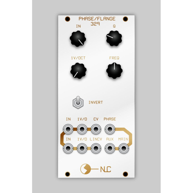 NLC1003 329 Phase Flange (White NLC Version) - synthCube